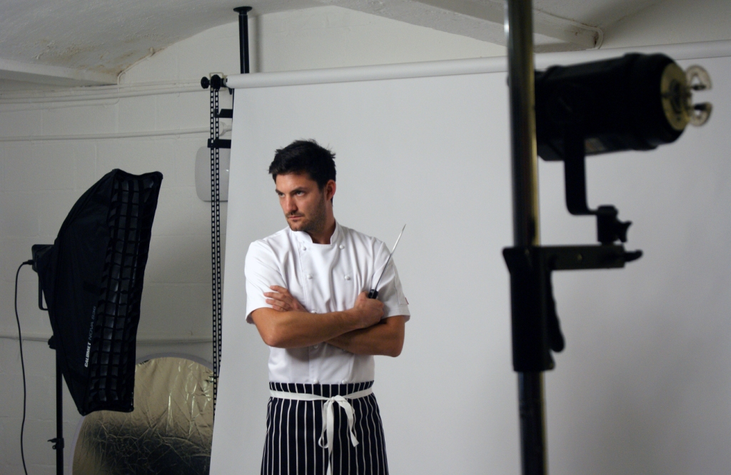 Behind the Scenes… Chef Uniform Photoshoot