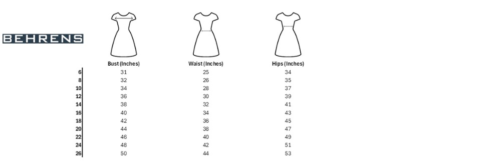 Behrens_-_Dresses_-_Size_Guide_Logo