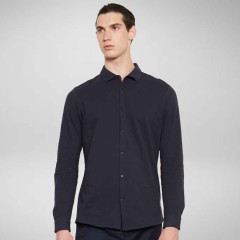 NeoBlu Mens L/S Basile Organic Cotton Pique Shirt