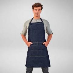 Premier Jeans Stitch Denim Bib Apron