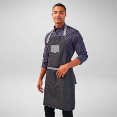Premier Domain Contrast Bib Apron
