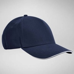 Beechfield EarthAware Classic Organic Cotton Sandwich Peak 5-Panel Cap