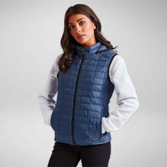 2786 Womens Honeycomb Hooded Gilet