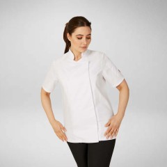 Oliver Harvey Womens Short Sleeve Derbyshire Chef Jacket