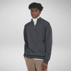 AWDis Unisex Wakham 1/4 Zip Knitted Jumper