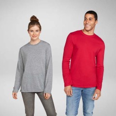Gildan Unisex Long Sleeve Softstyle Ringspun T-Shirt