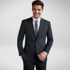 Mens Tailored Fit Sustainable Dijon Jacket