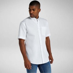 Kustom Kit Mens Short Sleeve Oxford Shirt