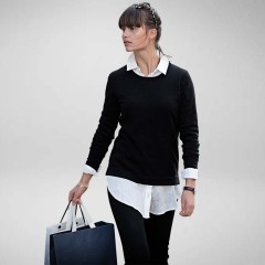 Nimbus Womens Brighton Elegant Round Neck Jumper