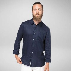 Native Spirit Mens L/S Linen Shirt