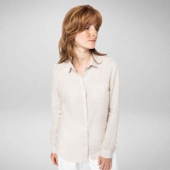Native Spirit Womens L/S Linen Blouse