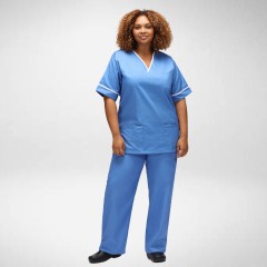 Behrens Unisex Smart Scrub Top With Trim