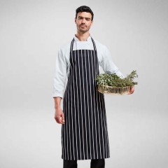 Premier Butchers Stripe Bib Apron