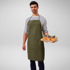 Premier Artisan Canvas Bib Apron With Double Pocket