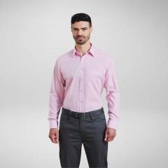 Premier Mens Long Sleeve Colours Poplin Shirt