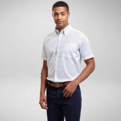 Premier Mens Short Sleeve Signature Oxford Shirt
