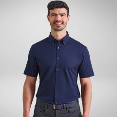Premier Mens Short Sleeve Supreme Oxford Shirt