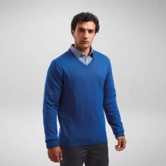Premier Mens V Neck Knitted Sweater