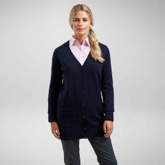 Premier Womens Longline Knitted Cardigan