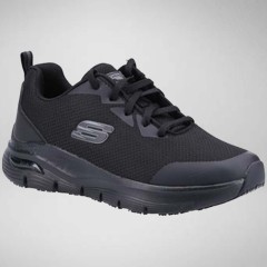 Skechers Womens Arch Fit Work Trainers