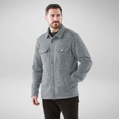 StormTech Mens Avalante Knitted Fleece Shirt Jacket