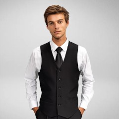 Premier Mens Polyester Lined Waistcoat
