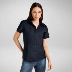 Kustom Kit Womens Short Sleeve Workplace Oxford Shirt