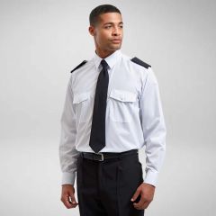 Premier Mens Long Sleeve Pilot Shirt