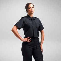 Premier Womens Short Sleeve Pilot Blouse