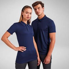 Premier Unisex Short Sleeve Coolchecker Studded Polo Shirt