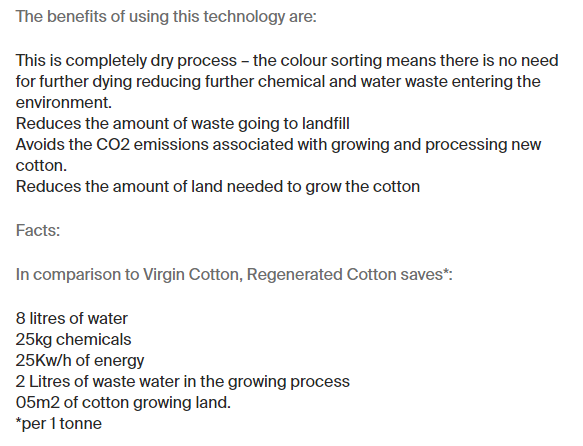 Ecologie Fabric Benefits